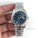 AR Factory V2 Rolex Datejust 36 MM Blue Dial Jubilee Watch SWISS 3135 MOVEMENT